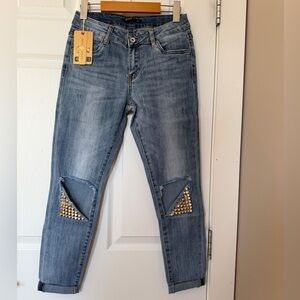 NWT Toxik3 Women’s Jeans with Studded Accents